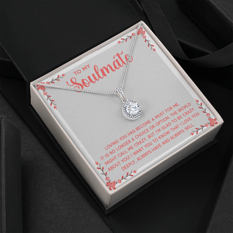 Eternal Hope Necklace for Soulmate | Custom Heart Design