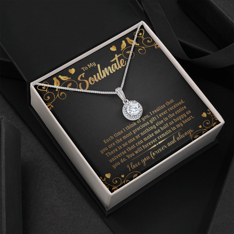 Eternal Hope Necklace for Soulmate | Custom Heart Design