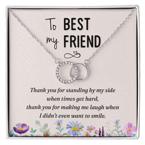 Best Friend-Perfect Pair Necklace - Custom Heart Design
