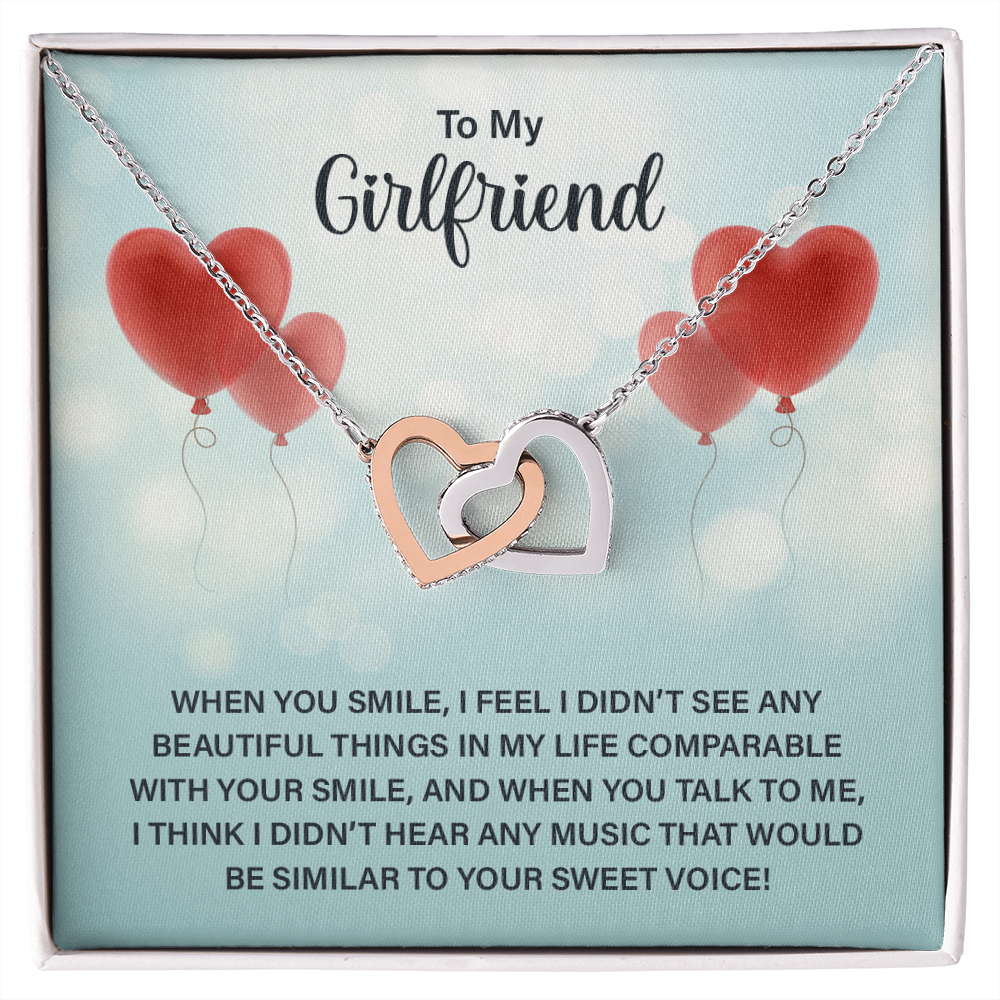 Special Gift For Girlfriend - Open Heart Pendant Necklace - Sentimenta –  Liliana and Liam