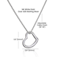 Daughter Necklace, Bride Necklace, Heart Necklace for Daughter | Custom Heart Design