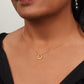 Girlfriend Heart Necklace, Delicate Heart Necklace for Girlfriend | Custom Heart Design