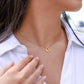 Girlfriend Necklace, Heart Necklace for Girlfriend, Necklace for Queen | Custom Heart Design