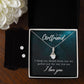 Girlfriend Jewelry Set, Necklace and Earring Set for Girlfriend | Custom Heart Design