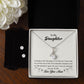 Daughter Pendant and Earring Set-The pages of my life | Custom Heart Design