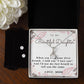 Love Daughter Pendant and Earring Set-I love you! | Custom Heart Design