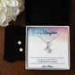 Daughter Jewelry Set, Alluring Beauty Necklace and Earring Set | Custom Heart Design