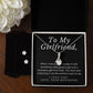 Girlfriend Jewelry Set, Necklace and Earring Set for Girlfriend - Custom Heart Design