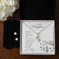 Daughter Pendant and Earring Set-Your strength | Custom Heart Design