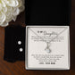 Daughter Pendant and Earring Set-The first one to know | Custom Heart Design