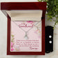 Girlfriend Jewelry Set, Necklace and Earring Set for Girlfriend | Custom Heart Design