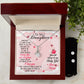 Daughter Pendant and Earring Set-My baby girl | Custom Heart Design