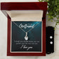 Girlfriend Jewelry Set, Necklace and Earring Set for Girlfriend | Custom Heart Design