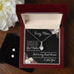 Mom Necklace & Earring Set-You are the best ever | Custom Heart Design