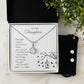 Daughter Eternal Hope Necklace and Earring Set | Custom Heart Design
