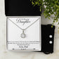 Daughter Eternal Hope Necklace and Earring Set | Custom Heart Design