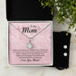 Mom Solitaire Jewelry Set, From Son-The greatest in the world! | Custom Heart Design
