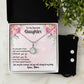 Daughter Eternal Hope Necklace and Earring Set | Custom Heart Design