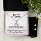 Mom Solitaire Jewelry Set-Thank you for all you do | Custom Heart Design