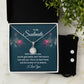 Girlfriend Necklace and Earring Set, Girlfriend Jewelry Gift Set | Custom Heart Design