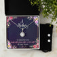 Mom Solitaire Jewelry Set-The gift of you | Custom Heart Design