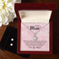 Mom Solitaire Jewelry Set, From Son-The greatest in the world! | Custom Heart Design