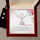 Mother in Law Solitaire Jewelry Set-Your kind support | Custom Heart Design