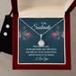 Girlfriend Necklace and Earring Set, Girlfriend Jewelry Gift Set | Custom Heart Design