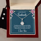 Girlfriend Necklace and Earring Set, Girlfriend Jewelry Gift Set | Custom Heart Design