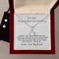 Girlfriend Necklace and Earring Set, Girlfriend Jewelry Gift Set | Custom Heart Design