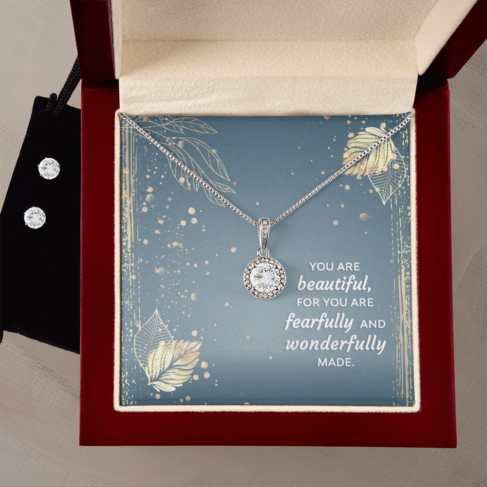 Girlfriend Necklace and Earring Set, Girlfriend Jewelry Gift Set