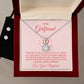 Girlfriend Necklace and Earring Set, Girlfriend Jewelry Gift Set | Custom Heart Design