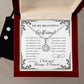 Girlfriend Necklace and Earring Set, Girlfriend Jewelry Gift Set | Custom Heart Design