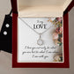 Girlfriend Necklace and Earring Set, Girlfriend Jewelry Gift Set | Custom Heart Design