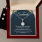 Girlfriend Necklace and Earring Set, Girlfriend Jewelry Gift Set | Custom Heart Design