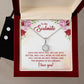 Girlfriend Necklace and Earring Set, Girlfriend Jewelry Gift Set | Custom Heart Design
