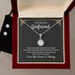 Girlfriend Necklace and Earring Set, Girlfriend Jewelry Gift Set | Custom Heart Design