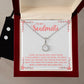 Girlfriend Necklace and Earring Set, Girlfriend Jewelry Gift Set | Custom Heart Design