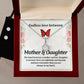 Mom Solitaire Jewelry Set-Endless love | Custom Heart Design