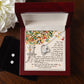 Daughter Forever Love Heart Jewelry Set | Custom Heart Design