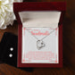 Girlfriend Jewelry Set, Heart Necklace and Earring Set | Custom Heart Design