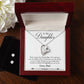 Daughter Forever Love Heart Jewelry Set | Custom Heart Design