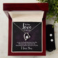 Girlfriend Jewelry Set, Heart Necklace and Earring Set | Custom Heart Design