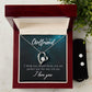 Girlfriend Jewelry Set, Heart Necklace and Earring Set | Custom Heart Design