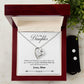 Daughter Forever Love Heart Jewelry Set | Custom Heart Design