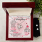 Daughter Forever Love Heart Jewelry Set | Custom Heart Design