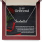 Girlfriend Name Necklace-I love you every minute | Custom Heart Design