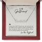 Girlfriend Name Necklace-I choose you | Custom Heart Design