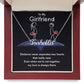 Girlfriend Name Necklace-You are the stars in my sky | Custom Heart Design