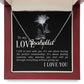 Sweetheart Name Necklace-I fell in love | Custom Heart Design
